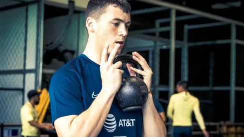 Federico Viñas ya se entrena en Coapa