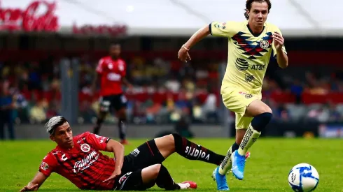 Córdova en el partido ante Xolos
