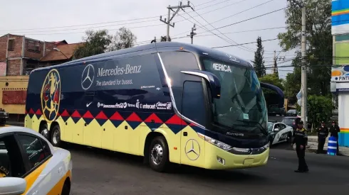 América llega al Estadio Azteca para enfrentar al Puebla.
