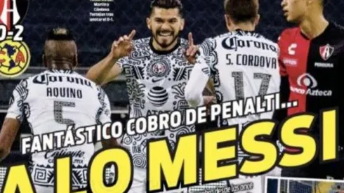 Líder en suspenso: América se lleva las portadas