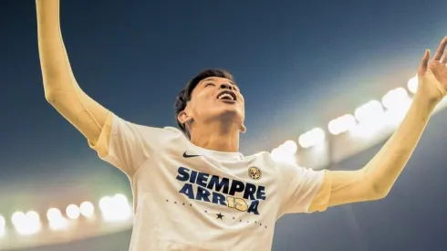 Club América se sumó a la celebración de Edson Álvarez.
