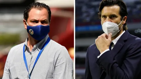 Baños respaldó a Solari antes de la final.
