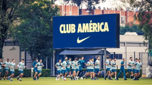 América se entrena pensando en Cruz Azul.
