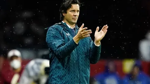 Santiago Solari habló por primera vez tras la eliminación en el Apertura.
