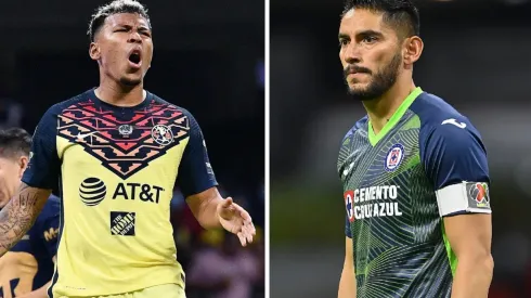 Roger Martínez y Jesús Corona protagonizaron el momento del amistoso entre América y Cruz Azul.
