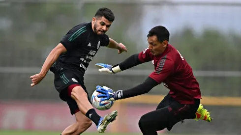 Henry Martín es el único americanista en el Tri hoy.
