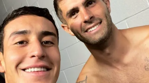 Alejandro Zendejas tuvo su encuentro con su excompañero Christian Pulisic.
