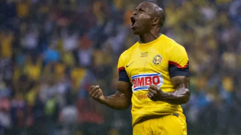 Ciudad de Mexico 26 de mayo de 2013, Christian Benítez en el partido correspondiente a la Final de vuelta del Clausura 2013 de la Liga Mx entre America y Cruz Azul celebrado en el Estadio Azteca. Foto:Imago7/Ignacio Flores
