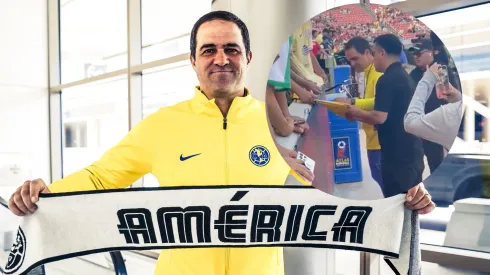 El DT brasileño sorprendió a la afición con su gesto.

