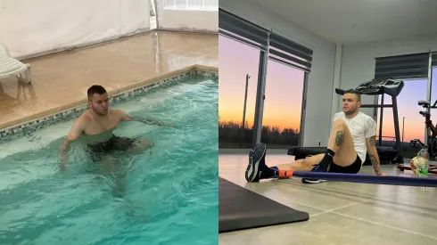 El Cabecita está a tope en su recuperación.
