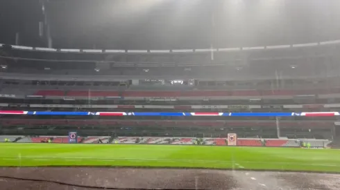 La fuerte lluvia de Ciudad de México no parará el Clásico Joven, por ahora
