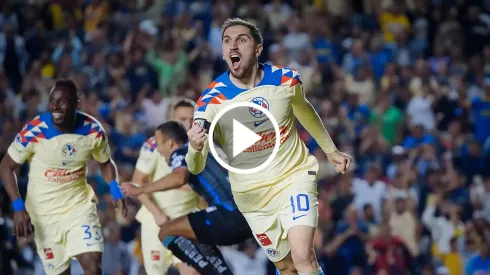 Valdés marcó el 2-1 ante Querétaro. 
