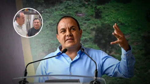 Cuauhtémoc visitó la casa del fan.
