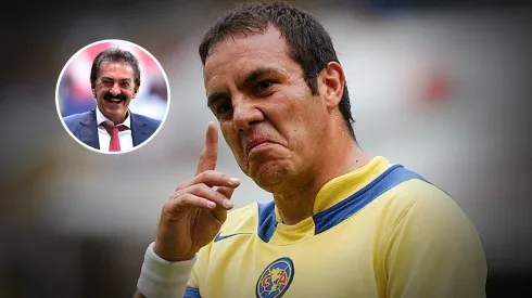 Cuauhtémoc Blanco tuvo problemas con La Volpe. 

