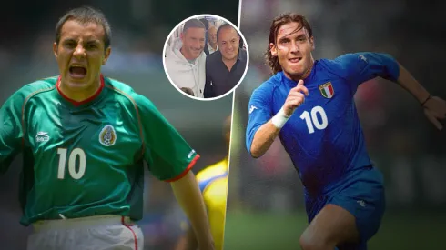 Blanco y Totti estuvieron juntos en Pachuca.
