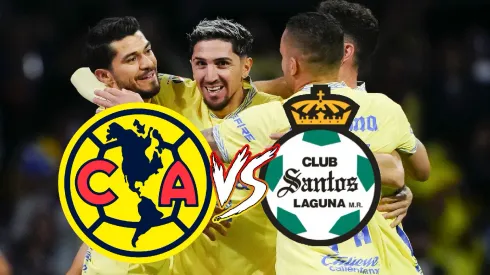 América recibe a Santos en el Azteca.
