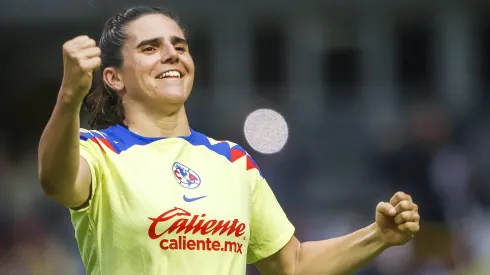 Andrea Pereira, la capitana del América. 
