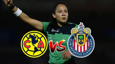 La árbitra encargada de dirigir las semifinales de ida entre América Femenil y Chivas 
