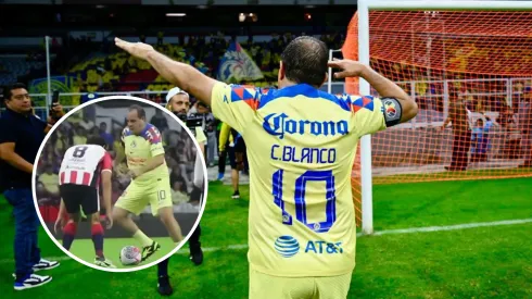 Así fue el regreso de Cuauhtémoc Blanco al Estadio Azteca para el Juego de Leyendas
