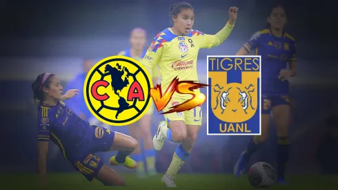 América Femenil vs. Tigres Final de Vuelta.
