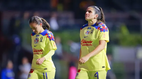 Andrea Pereira pidió perdón a la afición.
