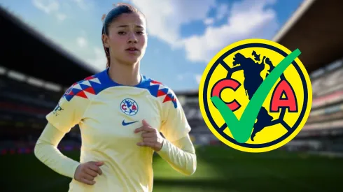 Ximena Viñolas, la joya que América Femenil podría debutar en el Clausura 2024 

