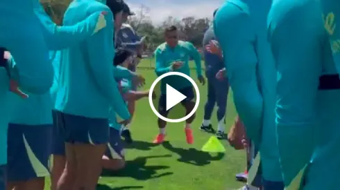 Erick Sánchez tuvo una gran bienvenida en el América
