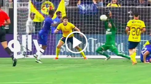 América perdió ante Chelsea por 3-0
