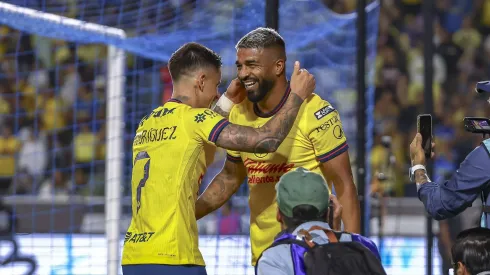 Rodrigo Aguirre suma dos goles con la playera del América
