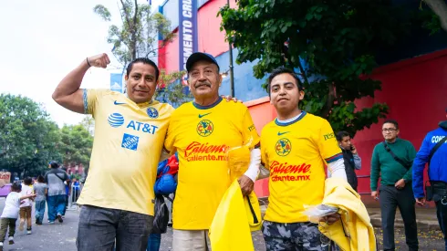 Afición del América demostró su molestia previo al juego con Cruz Azul