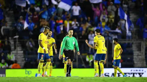 Rodrigo Aguirre fue el mejor de América en la cancha.
