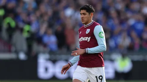 Edson Álvarez no fue titular con el West Ham
