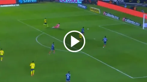 Brian Rodríguez convirtió el 1-0 ante Monterrey
