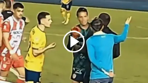 Diego Valdés y Fidalgo defendieron el escudo azulcrema.

