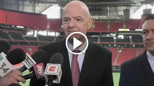 El presidente de la FIFA lo dijo todo.
