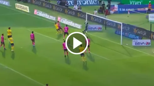 Fidalgo convirtió otro gol con el conjunto americanista 
