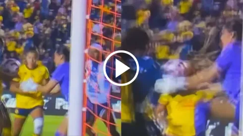 América Femenil tuvo una jugada polémica al final del partido.
