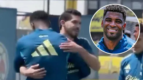 Así lo recibió Henry a Zúñiga.
