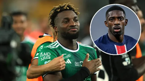 Saint-Maximin impresionó a Dembélé.
