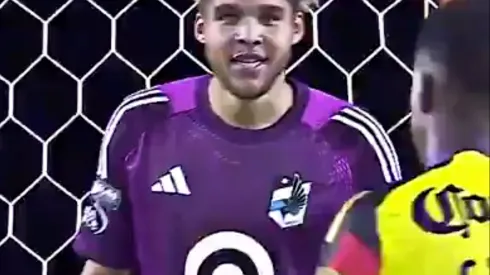 Borja silenció al portero de Minnesota.
