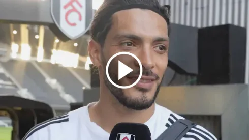 Raúl Jiménez convirtió un golazo con el Fulham
