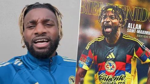 Allan Saint-Maximin ya es jugador del América.
