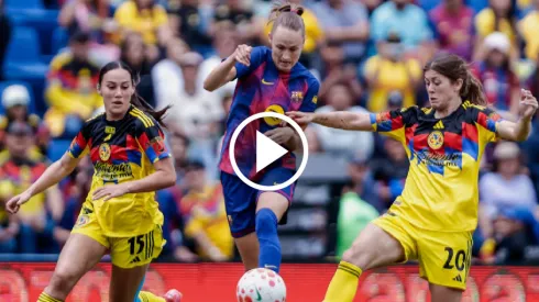 América Femenil perdió contra Barcelona por 2-1
