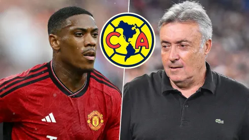 ¿Martial debutaría contra América?
