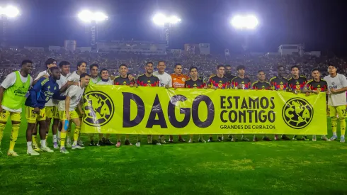 América se unió para enviarle un mensaje de ánimo a Dagoberto Espinoza
