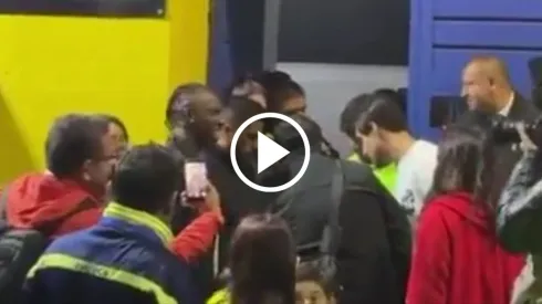 Julián Quiñones sorprendió con su visita al América
