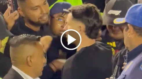 Fidalgo atendió a los aficionados del América.
