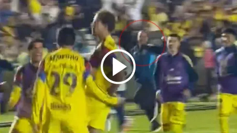 André Jardine sacó toda la euforia en el gol final.
