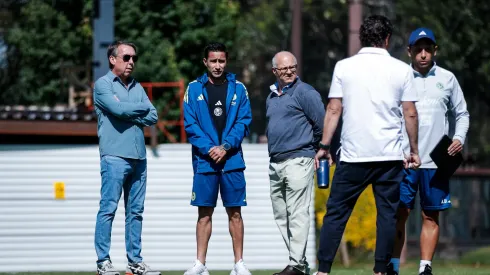 Las máximas autoridades llegaron a Coapa
