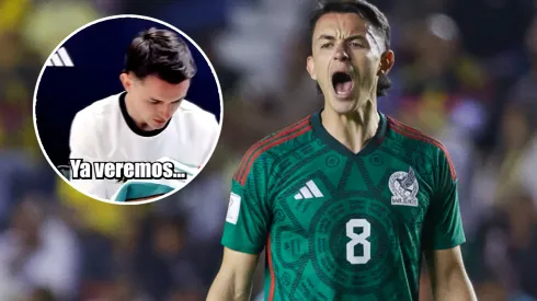 Fidalgo lo dejó claro sobre ir al Tri.
